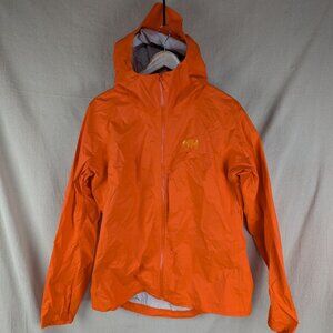 Helly Hansen Women's Packable Jacket - Orange Ripstop Lightweight Hiking Coat